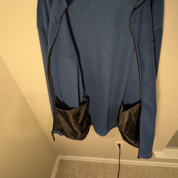 Vintage Winchester Blue Fleece Zip-Up Jacket - Picture 9 of 10